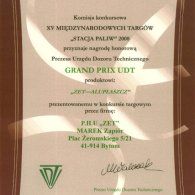 Nagroda GRAND PRIX UDT 2008