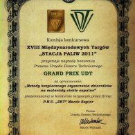 Nagroda GRAND PRIX UDT 2011